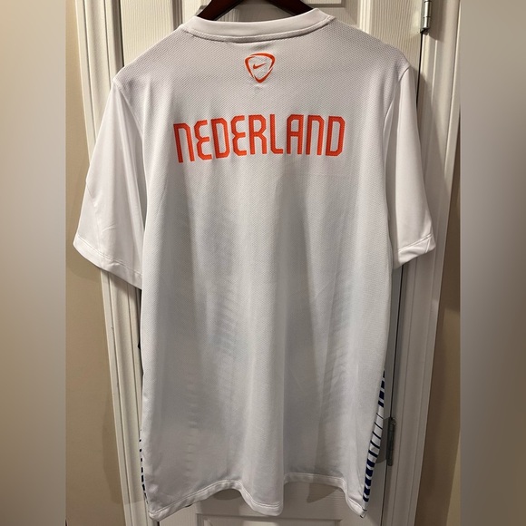 Mens Netherlands Nike 2014 Retro Soccer Jersey Size XL NWT - Picture 2 of 8